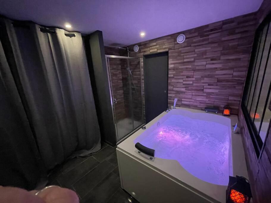 Charmante Residence De Tourisme Avec Jacuzzi Crecy-la-Chapelle Dış mekan fotoğraf